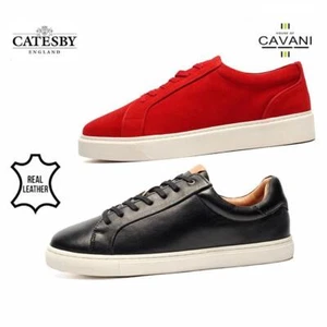 Zapatillas de cuero House Of Cavani & Catesby para hombre - Imagen 1 de 11