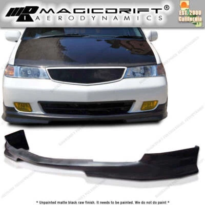 For 99 00 01 02 03 04 HONDA ODYSSEY JDM VIP PU FRONT CHIN BUMPER LIP SPOILER Foto 1 de 3