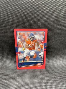 Khalil Mack 2020 Donruss VARIATION RED PRESS PROOF #57 Chicago Bears