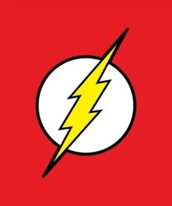 New The Flash Movie Logo Fleece Throw Gift Blanket Justice League Barry Allen - Picture 1 of 2