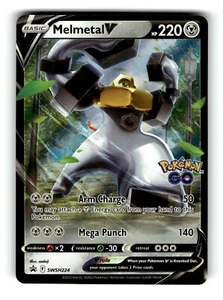 Pokemon Go BSP Melmetal V SWSH224 Black Star Promo - Imagen 1 de 4