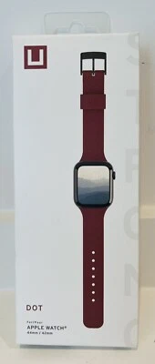 Correa de silicona para reloj Apple UAG Urban Armor Gear DOT 42 mm 44 mm rosa polvorienta Foto 1 de 3