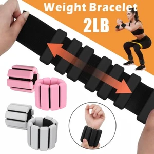 Ankle Wrist Leg Weights Bracelet Running Exercise Fitness Gym Strength Training - Picture 1 of 18