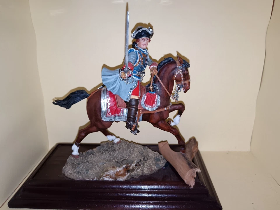 FIGURINE D'ARTISTE duc d'orléans à cheval - Photo 1/1