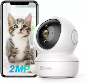 EZVIZ Security Camera Pan/Tilt 1080P Indoor Dome Smart IR Night Vision - Picture 1 of 13