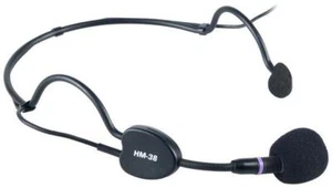 Proel HCM38SE Headset Microphone Black 3.5mm Mini Jack for Sennheiser Trantec - Picture 1 of 1