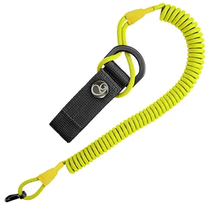 Spiral-Kabel, elastischer Schlüssel-Anhänger aus Paracord, Lanyard - Bild 1 von 7