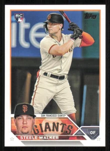 2023 Topps #264 Steele Walker RC - Picture 1 of 2