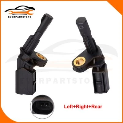 2x Sensor de velocidad de rueda ABS trasero para Volkswagen Tiguan Beetle Jetta Eos Audi TT/A3 Foto 1 de 4