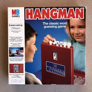 1994 MB Games HANGMAN • The Classic Word Guessing Game • Complete Contents - Picture 1 of 7