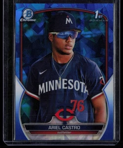 Ariel Castro 2023 Bowman cromo zafiro 1er Bowman Minnesota Twins #BCP-203 - Imagen 1 de 2