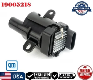 ✅GENUINE Single GM Ignition Coil For 1999-07 GMC CHEVROLET CADILLAC V8 #19005218 - Picture 1 of 2