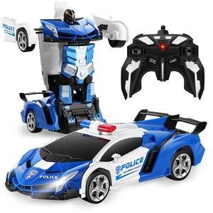 Transform RC Car Robot, Remote Control Car Independent 2.4G Robot Deformation Ca - Picture 1 of 12