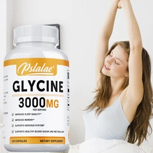 Glicina 3000 mg. - Salud cerebral, función cognitiva, mejora de la calidad del sueño - Imagen 1 de 8