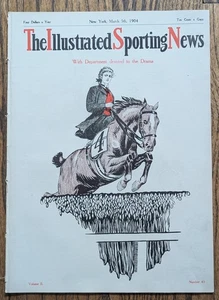 Illustrierte Sportnachrichten 1904 Lucille Mulhall Wylie Grant Tennis Mont Blanc - Bild 1 von 5