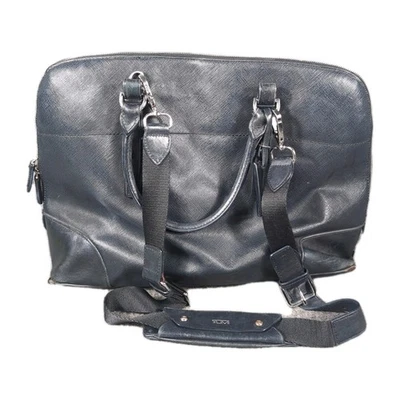 Maletín Tumi Laptop 73123D2 Dome Villa Saffiano Bolso de Mano de Cuero Negro Foto 1 de 4