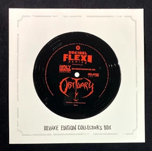 Obituary "No" Decibel Flexi Series RARE - Imagen 1 de 7