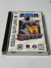 NFL '97 (Sega Saturn, 1996) Tested Authentic