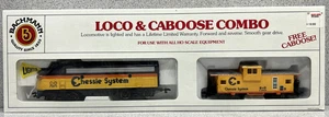 BACHMANN Ho Scale Cheesie System EMD F9 DIESEL And Caboose. 61600 - Picture 1 of 13