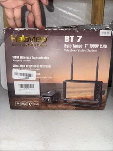 Haloview BT7 Sistema di telecamere di backup wireless 1080P con monitor 7" - Foto 1 di 12