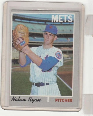 TARJETA DE BÉISBOL VINTAGE 1970 TOPPS #712 NOLAN RYAN NR EX++NM OC PERO BONITA ACE DE LOS METS Foto 1 de 2