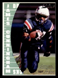 1997 Genuine Article Genuine Autographs #B4 James Cunningham SN,AU #/7500 - Picture 1 of 2