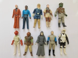 10 Different Vintage Star Wars Figures, Mixed Job Lot #54 - Picture 1 of 2