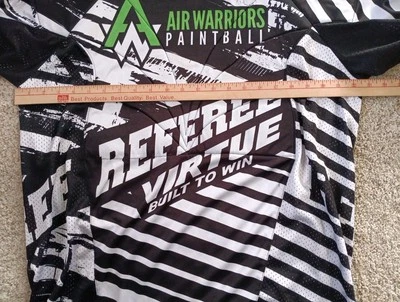 Camiseta Virtue Paint Ball "Air Warriors" para hombre talla XL GUC Árbitro Acolchado Nº 00 Foto 1 de 4