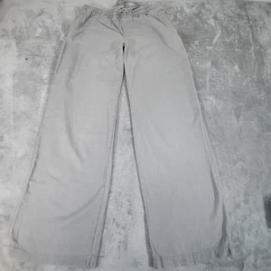 Old Navy Hose Damen Medium Tall grau Kordelzug weites Bein leicht Freizeit - Bild 1 von 6