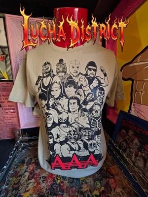 Camisas adultas AAA lucha libre - Imagem 1 de 3