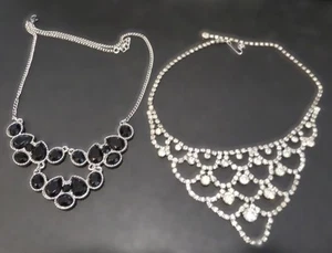 Two Costume Jewelry Necklaces Kramer - Picture 1 of 4