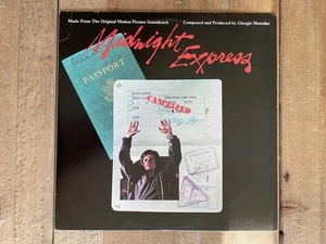 Giorgio Moroder: Midnight Express Soundtrack vinyl LP VG 1978 Casablanca BLP7114 - Picture 1 of 8