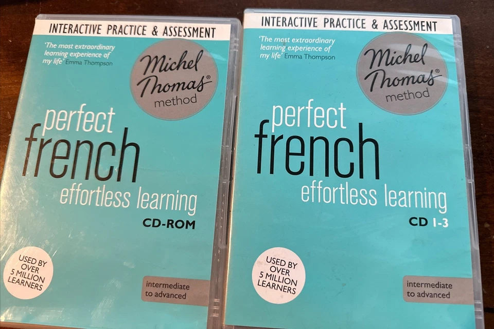 Michel Thomas Method Total French CD 1-3 CD-ROM, Effortless Learning Full Set - Image 1 of 1