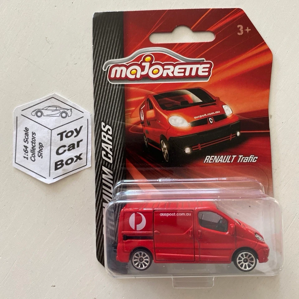 MAJORETTE - Renault Trafic (Australia Post Van - Red - 1/64 Scale*) D17 - image 1 of 1