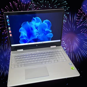 HP Envy x360 15.6" Touchscreen Intel i7 12GB RAM 128GB SSD +1TB HDD NVIDIA Win11 - Picture 1 of 15