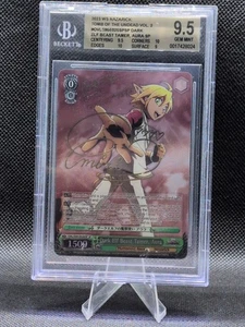 Weiss Schwarz Japanese Overlord 2 Dark Elf Aura SP Beckett 9.5 Gem Mint - Bild 1 von 2