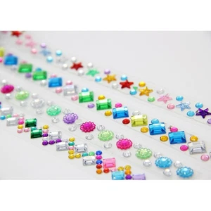 Decorative Tape Adhesive Rhinestone Strips Creative - Picture 1 of 12