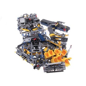 1x Lego Technic Parts Set Car Bucket Wheel Excavator 42055 24121 Grey Incomplete