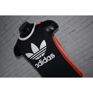 Adidas Gym Shirt Tanktop Kinder Jungen Größe M Polyester Basketball Training - Bild 1 von 8