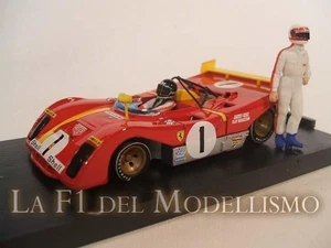 Brumm Ferrari 312 PB #1 Ickx - Regazzoni winner 1000 KM Monza 1972 1/43 R261-.CH - Foto 1 di 1