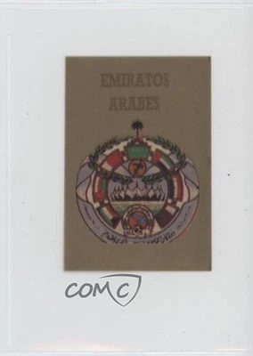 1990 Copa Mundo Italia 90 Gold Crests United Arab Emirates - Image 1 of 2