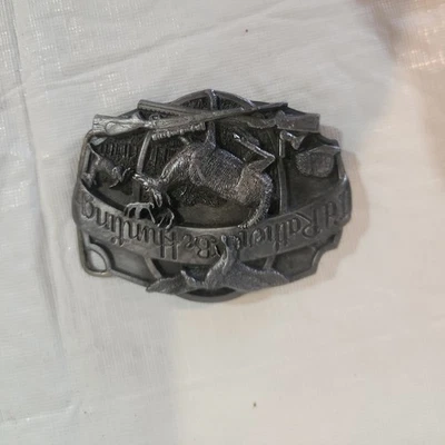 1987 年狩猎皮带扣 Siskiyou Buckle Co. 俄勒冈州美国 — 第 1/3 张图片