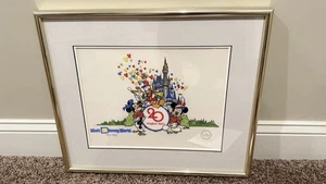 Walt Disney World 20th Anniversary Serigraph Cel/Animation Art - Bild 1 von 3