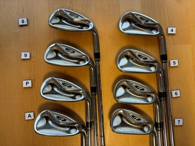 TaylorMade r7Iron Set 8pcs 4-pw, aw T-Step 90 Flex S 1 day shipping - Image 1 of 4