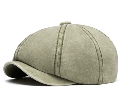 Мужской берет шляпа крышка Gatsby плющ гольф таксист шляпа восьмиугольный Newsboy плоская крышка - Изображение 1 из 4