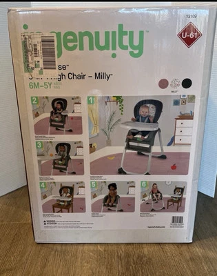 Ingenuity Full Course 6-in-1 High Chair - Baby to 5 Years Old  NEW - Image 1 of 4