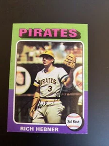 1975 Topps Mini Pittsburgh Pirates #492 Rich Hebner - EX - Bild 1 von 2