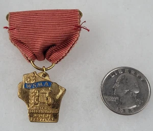 Vintage Medaille WSMA WISCONSIN DISTRICT SOLO ENSEMBLE Musikfestival GMRR - Bild 1 von 3