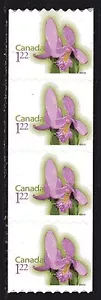 Canada SC# 2359 2010 tira floral de 4 lote C355 M-NH - Imagen 1 de 1