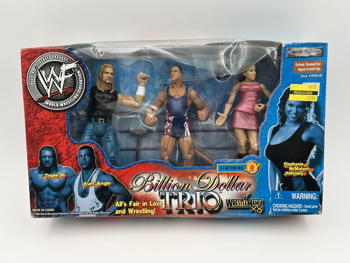 WWE マテル ヴィンス マクマホン トリプルH ステフフィギュア 3体セット WWE マテル ヴィンス マクマホン トリプルH ステフフィギュア 3体